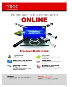 Purchase THK Products Online!-Image