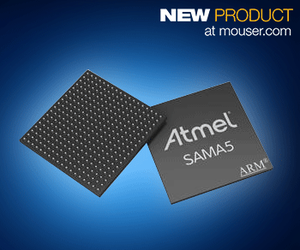 Atmel SAMA5D4 MPU Now at Mouser-Image