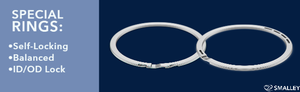 Self-Locking, Balanced, and ID/OD Lock Rings-Image