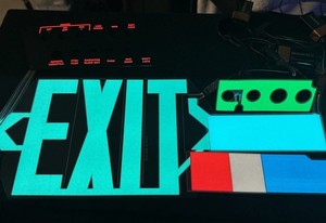 Flexible Electroluminescent Backlighting-Image