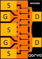DC-20GHz, 800 um Discrete GaAs pHEMT Die-Image