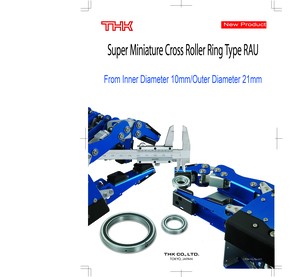 Super Miniature Cross Roller Ring Model RAU-Image