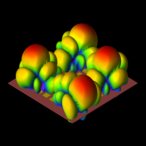 XF Analyzes Complex Beam Steering Antenna Arrays-Image