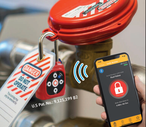 eGeeTouch® Smart Mini Lockout Tagout Lock from DigiPas Technologies Inc.