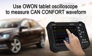 Use OWON oscilloscope to measure CAN CONFORT wave-Image