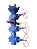 Gate Valve ball screw assembly configurations-Image