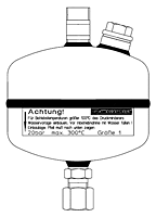 Water Seal Pot For Higher Media Temperatures-Image