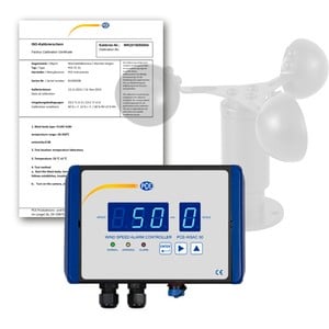 Wind Speed Meter Alarm Controller PCE-WSAC 50-Image