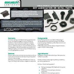 Bonded and Dry Film Lubrication on Most Metals-Image