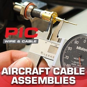 Custom Aircraft Cable Assemblies-Image