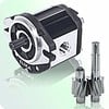 Low noise, high efficiency helical gear pumps-Image