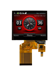 3.5” TFT, High Brightness, Wide Temp 320X240 & CTP-Image