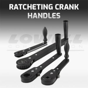 Ratcheting Crank Handle for Manual Machine Control-Image