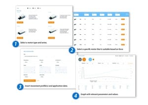 Direct Drive Motor Selection & Simulation Tool-Image