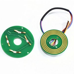 Separate Pancake Flat Slip Ring Thickness 6.2mm-Image