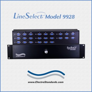 8-Channel DB9 A/B Switch, Simultaneous Control-Image