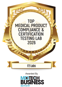 F2 Labs Named Top Medical Product Compliance Lab-Image