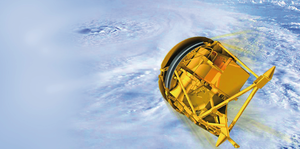 ABB spectrometer in low-earth orbit -Image