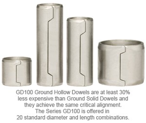 SPIROL Introduces New Ground Hollow Dowel-Image