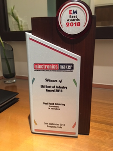 Best of Industry Award for Hand Soldering-Image
