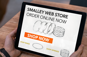 Smalley Offers Web Store and Live Chat-Image