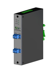 2x2 BiDi Industrial Bypass Optical Network Switch-Image