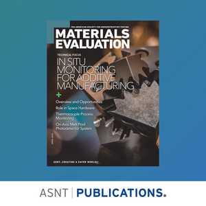 Read the Latest Issue of Materials Evaluation-Image