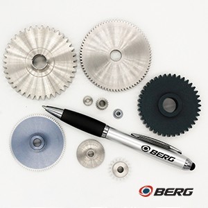 Find low-backlash precision with Berg spur gears-Image