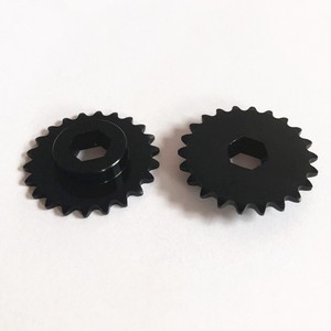 Custom Sprockets - Black Anodize Aluminum-Image
