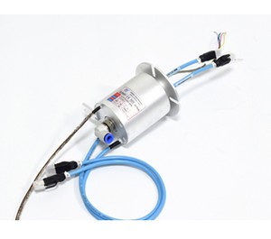 Air rotary union integrated electric slip rings-Image