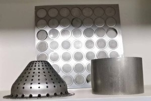 Laser micro cutting and drilling on metal/alloys-Image
