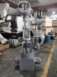 Electric Actuated Control Valve DN100 PN160-Image
