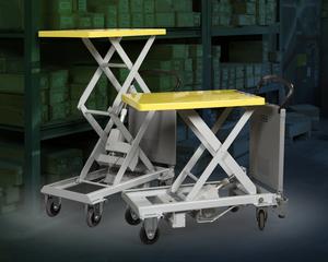 ERGONOMIC LIFTER/TRANSPORTER WITH POWERED LIFT-Image