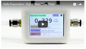 Touch Screen Interface - Digital Mass Flow Meter-Image