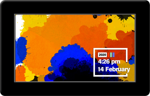 7.0" Embedded SPI Display with Cover Lens Bezel-Image
