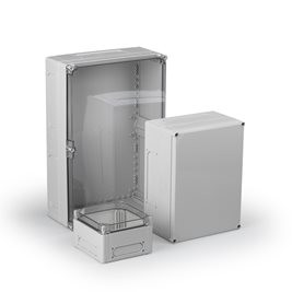 Ensto enclosures with flange knockouts-Image