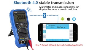 Low Power Consumption Handheld Multimeter - OW18E -Image