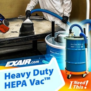 EXAIR's Heavy Duty HEPA Vacuum-Image