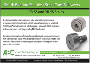 Smith Bearing Stainless Steel Cam Followers!!-Image