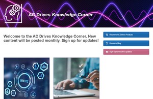 NEW! AC Drives Knowledge Corner-Image