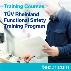TÜV Rheinland Functional Safety Training Program -Image