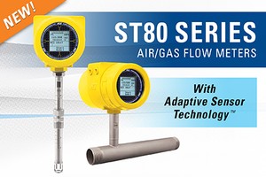 ST80 Thermal Mass Flow Meter w/Adaptive Sensing -Image