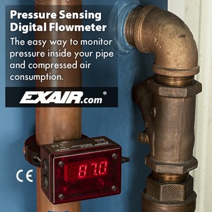 EXAIRs Pressure Sensing Flowmeter Monitor Pressure-Image