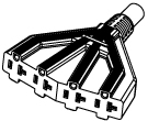Multi Outlet Power Supply Cords-Image