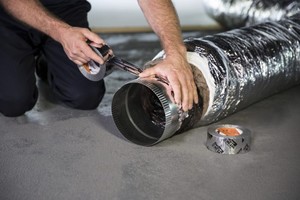 Printed film tape for use on Class 1 Flex Duct -Image