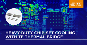 Heavy Duty Chip-Set Cooling with TE Thermal Bridge-Image