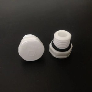 m12x1.5 White Vent Plug Protective Vents-Image