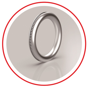 Spring Energized Metal C-Ring: External Pressure-Image