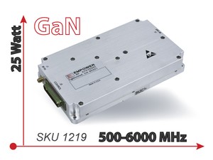 25W RF GaN Power Amplifier Module 0.5-6.0GHz-Image