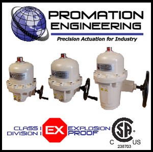 Hazardous Location Actuators CSA and ATEX Approved-Image
